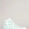Ted Baker Rranip White Printed Canvas High-Top Sneakers -Tedbaker Sales 2024 unnamed file 3682
