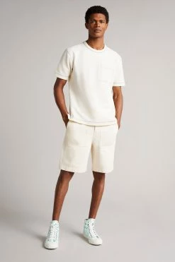 Ted Baker Rranip White Printed Canvas High-Top Sneakers -Tedbaker Sales 2024 unnamed file 3686