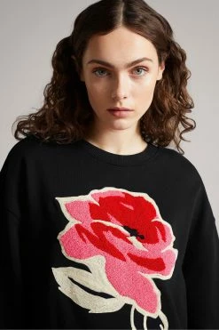 Ted Baker Floesa Black Flower Sweatshirt 10 Ted Baker Floesa Black Flower Sweatshirt -Tedbaker Sales 2024 unnamed file 3720