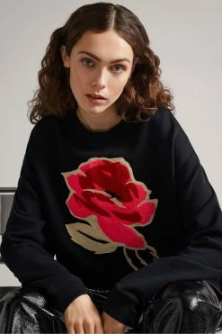 Ted Baker Floesa Black Flower Sweatshirt 11 Ted Baker Floesa Black Flower Sweatshirt -Tedbaker Sales 2024 unnamed file 3721