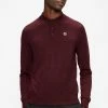 Ted Baker Tooting Core Half Zip Top Red -Tedbaker Sales 2024 unnamed file 3757