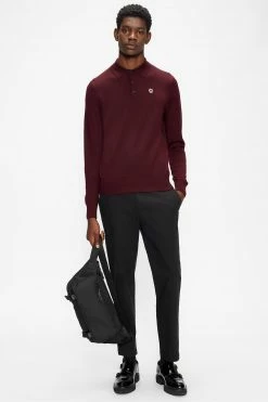 Ted Baker Tooting Core Half Zip Top Red -Tedbaker Sales 2024 unnamed file 3759