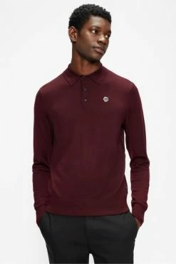 Ted Baker Tooting Core Half Zip Top Red -Tedbaker Sales 2024 unnamed file 3762