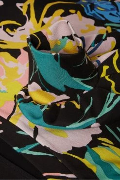 Ted Baker Ragnila Black Large Sleeve Sweat Top -Tedbaker Sales 2024 unnamed file 3786