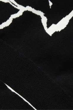 Ted Baker Black Ruthii Cropped Knitted Sweater -Tedbaker Sales 2024 unnamed file 3792