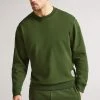 Ted Baker Linford Khaki Active Jersey Sweatshirt -Tedbaker Sales 2024 unnamed file 3813