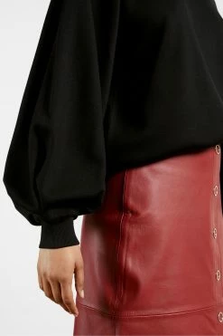 Ted Baker Black Aidiina Oversized Sweater -Tedbaker Sales 2024 unnamed file 3835