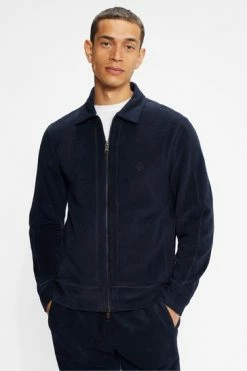 Ted Baker Rekorda Blue Towelling Zip Through -Tedbaker Sales 2024 unnamed file 3870