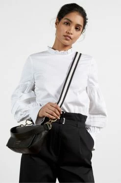 Ted Baker Black Ammie Branded Webbing Strap Box Shoulder Bag -Tedbaker Sales 2024 unnamed file 389