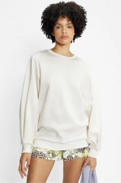 Ted Baker Cream Aidiina Oversized Sweater -Tedbaker Sales 2024 unnamed file 3891