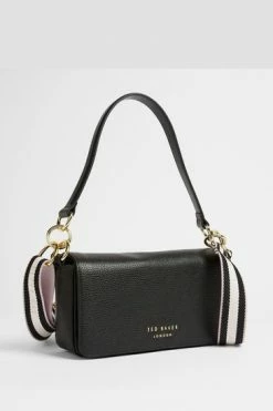 Ted Baker Black Ammie Branded Webbing Strap Box Shoulder Bag -Tedbaker Sales 2024 unnamed file 390