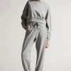 Ted Baker Ttracie Grey Cropped Jersey Sweatshirt -Tedbaker Sales 2024 unnamed file 3936