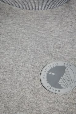 Ted Baker Ttracie Grey Cropped Jersey Sweatshirt -Tedbaker Sales 2024 unnamed file 3940