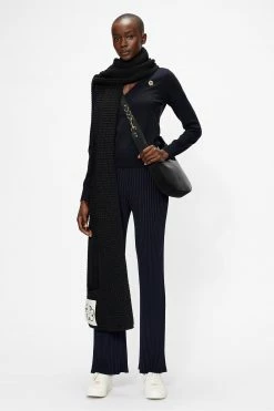 Ted Baker Blue Abiygal Merino Edit V-Neck Sweat Top -Tedbaker Sales 2024 unnamed file 3985