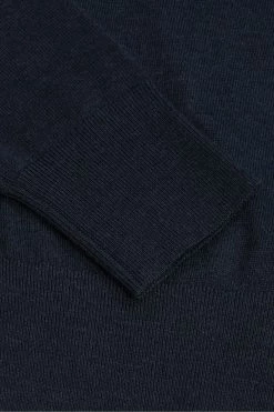 Ted Baker Blue Abiygal Merino Edit V-Neck Sweat Top -Tedbaker Sales 2024 unnamed file 3987