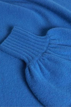 Ted Baker Rruuby Oversized Blue Funnel Neck Sweater -Tedbaker Sales 2024 unnamed file 3992