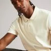 Ted Baker Kelty Natural Short Sleeve Heavy Twill Polo Shirt -Tedbaker Sales 2024 unnamed file 4020