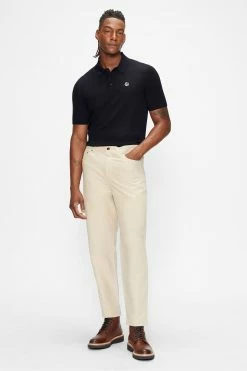 Ted Baker Blue Haworth Short-Sleeve Knitted Polo Shirt -Tedbaker Sales 2024 unnamed file 4028