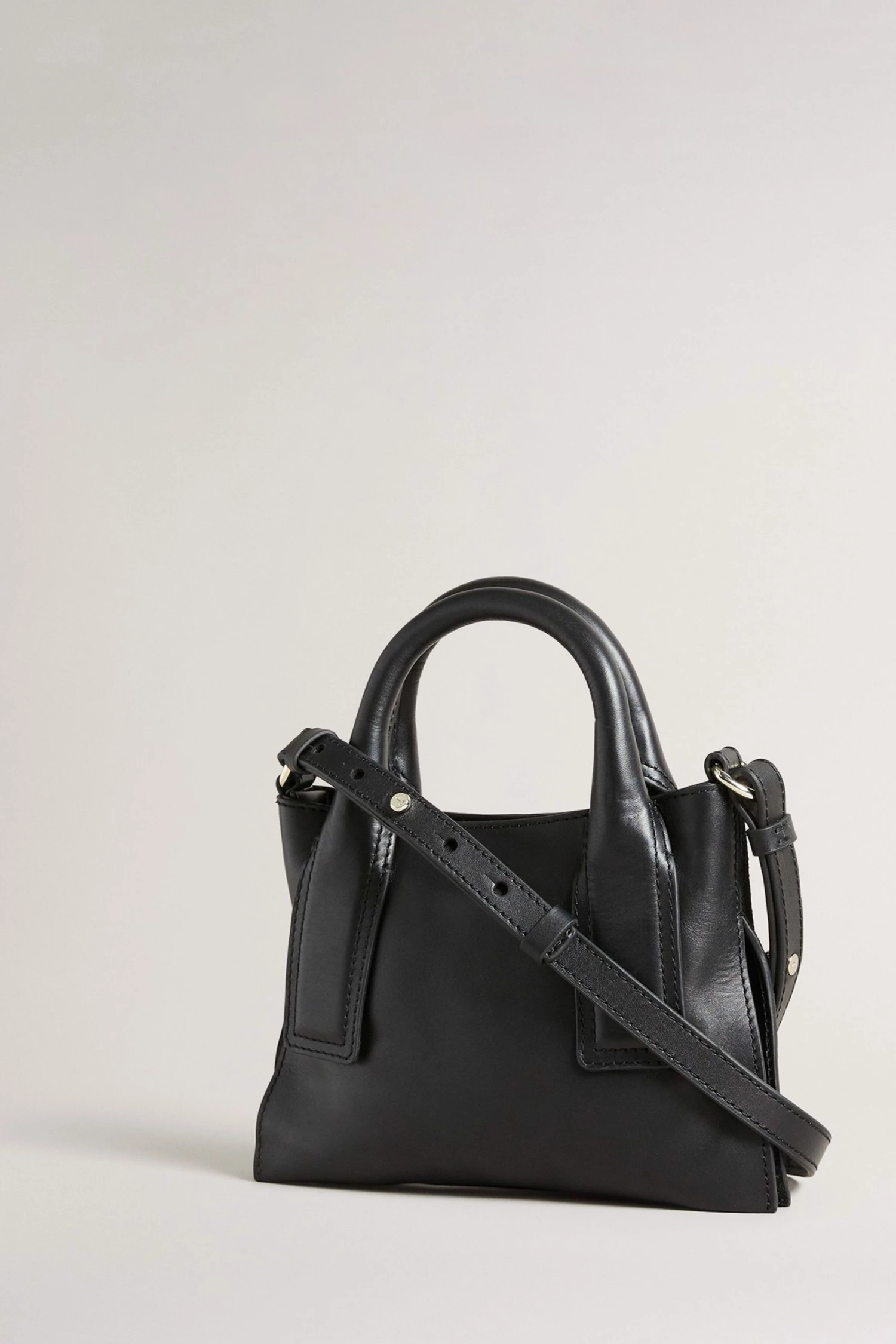Ted Baker Mayzii Black Eyelet Detail Mini Grab Tote Bag 4 Ted Baker Mayzii Black Eyelet Detail Mini Grab Tote Bag - Image 2
