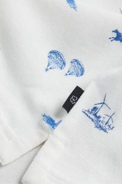 Ted Baker Narford White Printed Polo Shirt -Tedbaker Sales 2024 unnamed file 4211