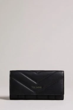 Ted Baker Large Black Leather Puffer Matinee Purse -Tedbaker Sales 2024 unnamed file 4392