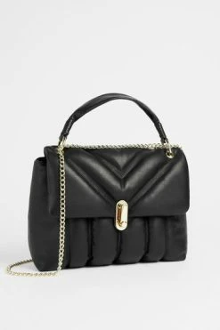 Ted Baker Ayaah Black Leather Puffer Quilt Detail Shoulder Bag -Tedbaker Sales 2024 unnamed file 44