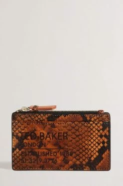 Ted Baker Darcens Brown Branded Webbing Snake Detail Zip Coin Purse -Tedbaker Sales 2024 unnamed file 4405