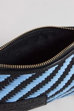 Ted Baker Woveta Blue Woven Leather Small Pouch -Tedbaker Sales 2024 unnamed file 4412