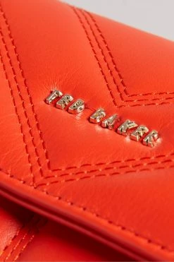 Ted Baker Red Leather Puffer Small Matinee Purse -Tedbaker Sales 2024 unnamed file 4417