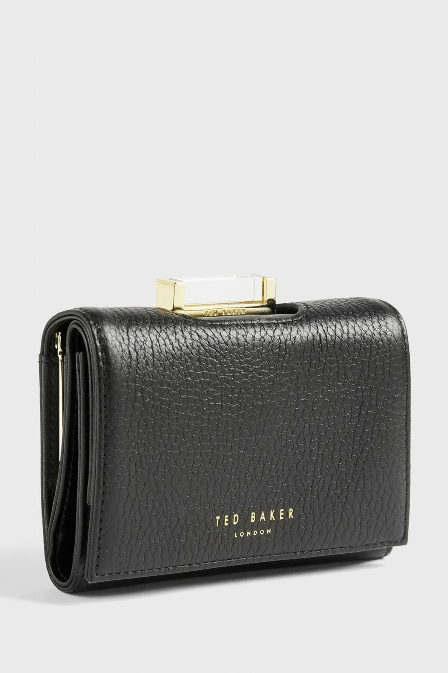 Ted Baker Baran Black Small Bobble Purse 3 Ted Baker Baran Black Small Bobble Purse