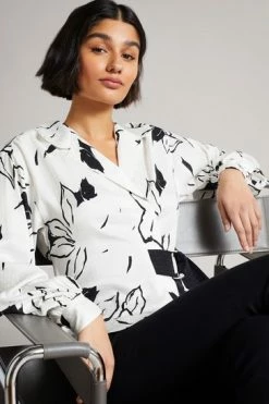 Ted Baker Eddith White Integral Wrap Detail Top With Belt 13 Ted Baker Eddith White Integral Wrap Detail Top With Belt -Tedbaker Sales 2024 unnamed file 4616