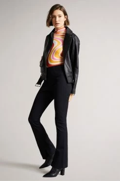 Ted Baker Sarrahh Ivory Mesh Seaming Top -Tedbaker Sales 2024 unnamed file 4625