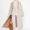 Ted Baker Anahh White Flood Length Double Faced Wool Coat -Tedbaker Sales 2024 unnamed file 4834