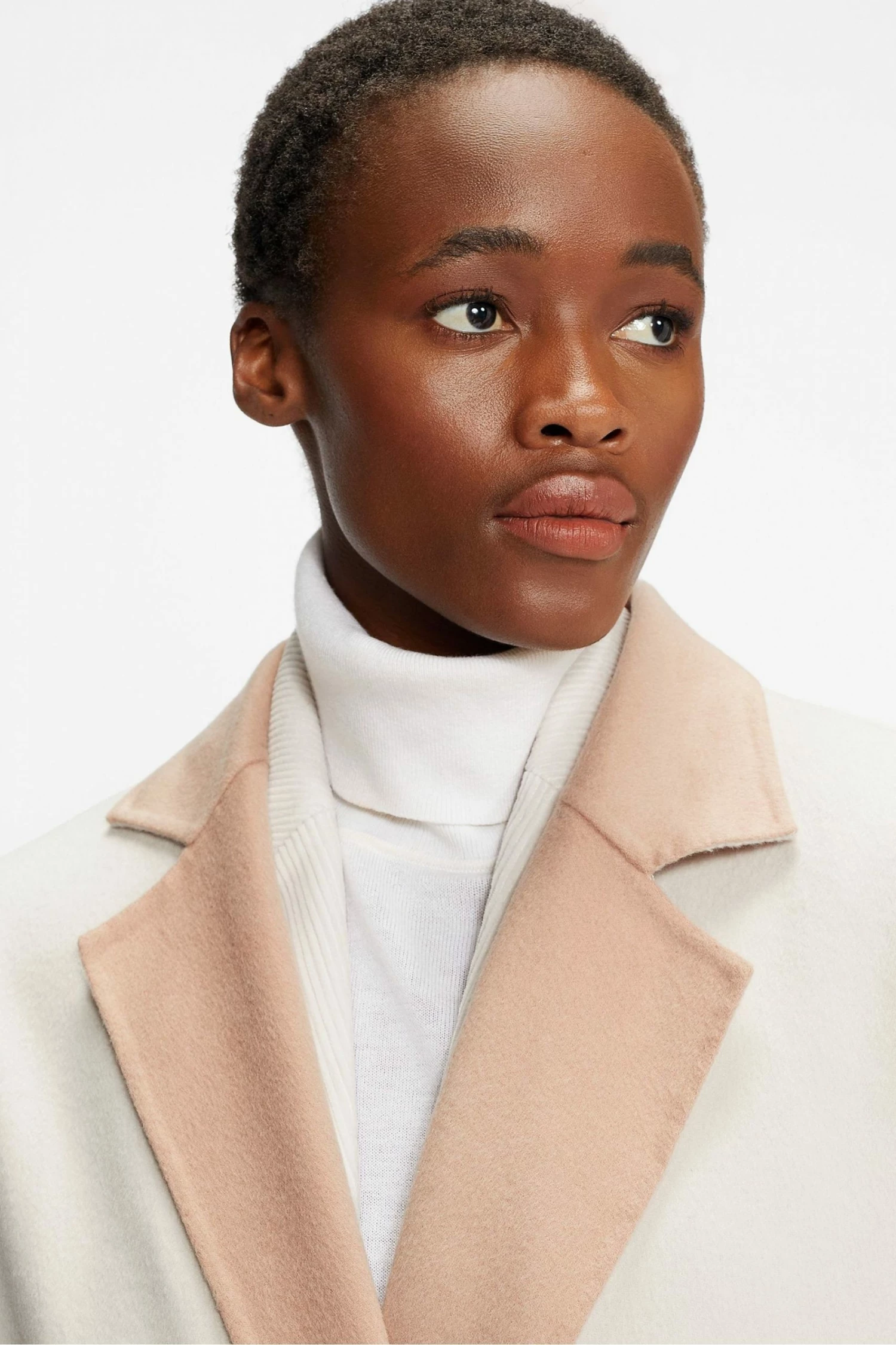 Ted Baker Anahh White Flood Length Double Faced Wool Coat 6 Ted Baker Anahh White Flood Length Double Faced Wool Coat - Image 4