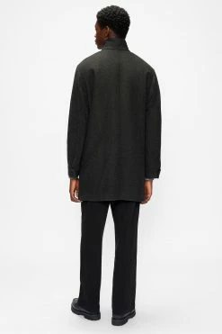 Ted Baker Grey Traks Funnel Neck Coat -Tedbaker Sales 2024 unnamed file 4842