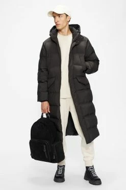 Ted Baker Black Superg Wadded Coat