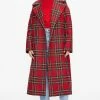 Ted Baker Jessel Red Tartan Coat -Tedbaker Sales 2024 unnamed file 4875