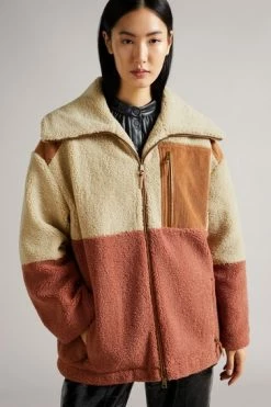 Ted Baker Cream/Pink Colourblock Borj Coat 13 Ted Baker Cream/Pink Colourblock Borj Coat -Tedbaker Sales 2024 unnamed file 4885