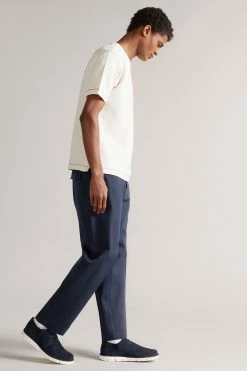 Ted Baker Mens Blue Lawton Suede Lace Up Shoe -Tedbaker Sales 2024 unnamed file 4944