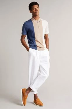 Ted Baker Mens Natural Isaacc Extralight Suede Loafers -Tedbaker Sales 2024 unnamed file 4959