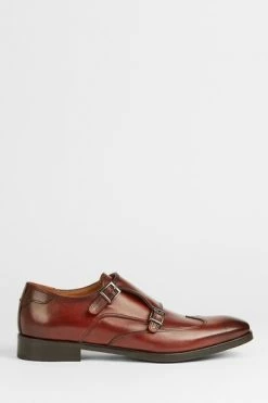 Ted Baker Wyyatt Brown Double Monk Shoes -Tedbaker Sales 2024 unnamed file 4970
