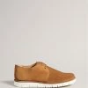 Ted Baker Mens Brown Lawton Suede Lace Up Shoes -Tedbaker Sales 2024 unnamed file 4985