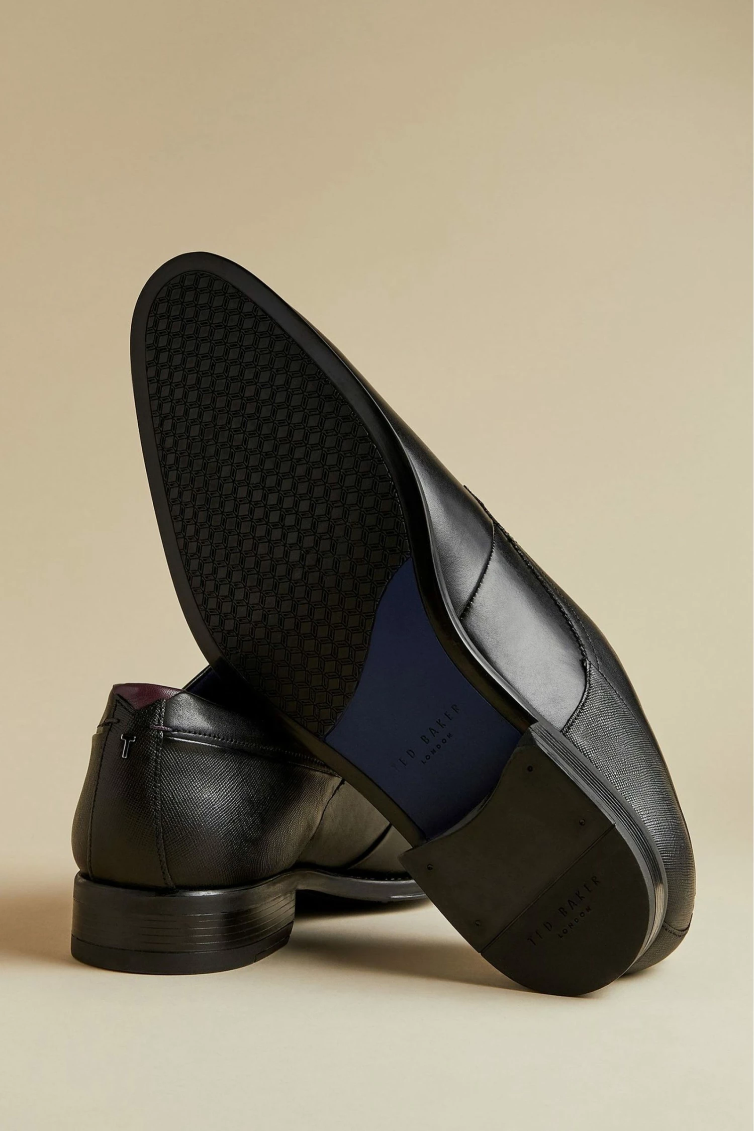 Ted Baker Vattal Black Derby Shoes 5 Ted Baker Vattal Black Derby Shoes - Image 3