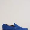 Ted Baker Isaacc Blue Extralight Suede Loafers -Tedbaker Sales 2024 unnamed file 5006