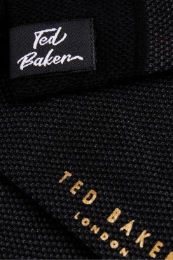 Ted Baker Grey Tedtext Semi Plain Socks -Tedbaker Sales 2024 unnamed file 5058