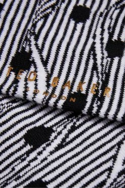 Ted Baker Black Spot Wave Socks -Tedbaker Sales 2024 unnamed file 5086