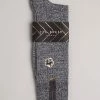 Ted Baker Boelow Grey Flower Embroidery Socks -Tedbaker Sales 2024 unnamed file 5088