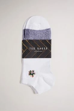 Ted Baker White Trainer Socks