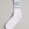 Ted Baker Chains White Branded Chain Socks -Tedbaker Sales 2024 unnamed file 5104