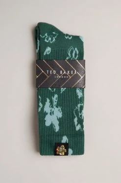 Ted Baker Magsock Green Magnolia Pattern Socks 7 Ted Baker Magsock Green Magnolia Pattern Socks -Tedbaker Sales 2024 unnamed file 5122
